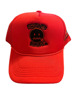 StitchLipMigoz Red “Trucker Hat” No Rats Allowed Edition